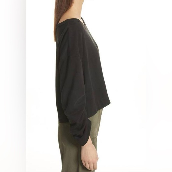 A.L.C. Ember Ruched Sleeve Sweatshirt (21) - Picture 4 of 8